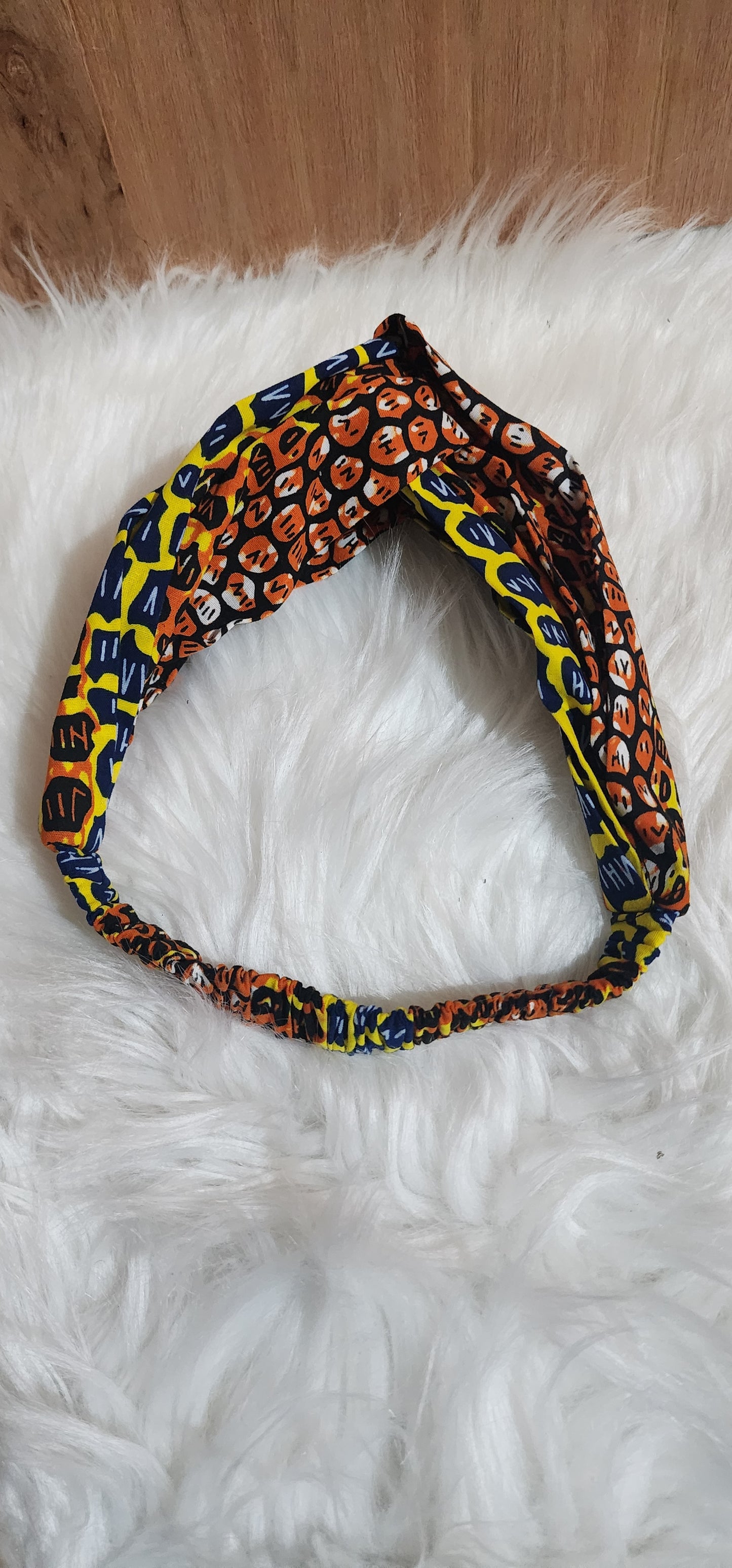 African Print Fabric Headband