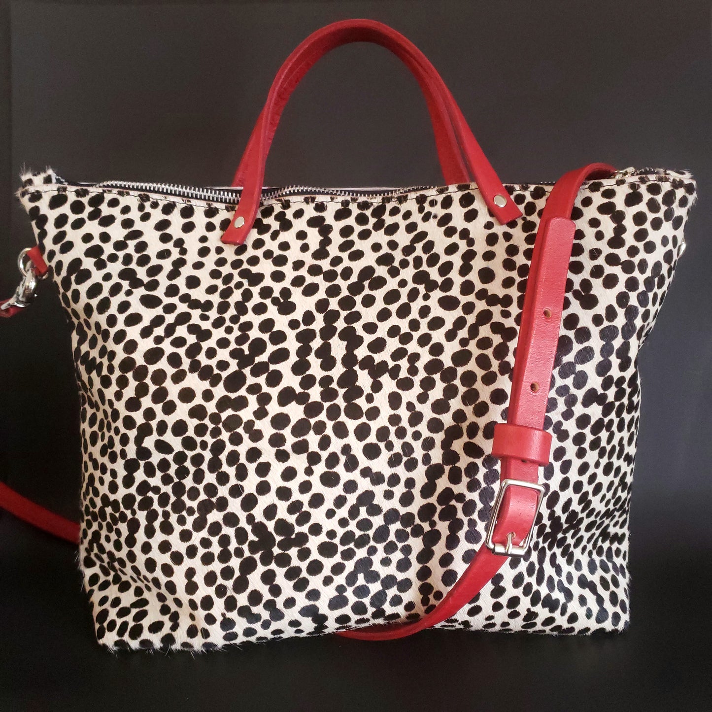 Mfonobong - Hair-on Leopard Tote Bag