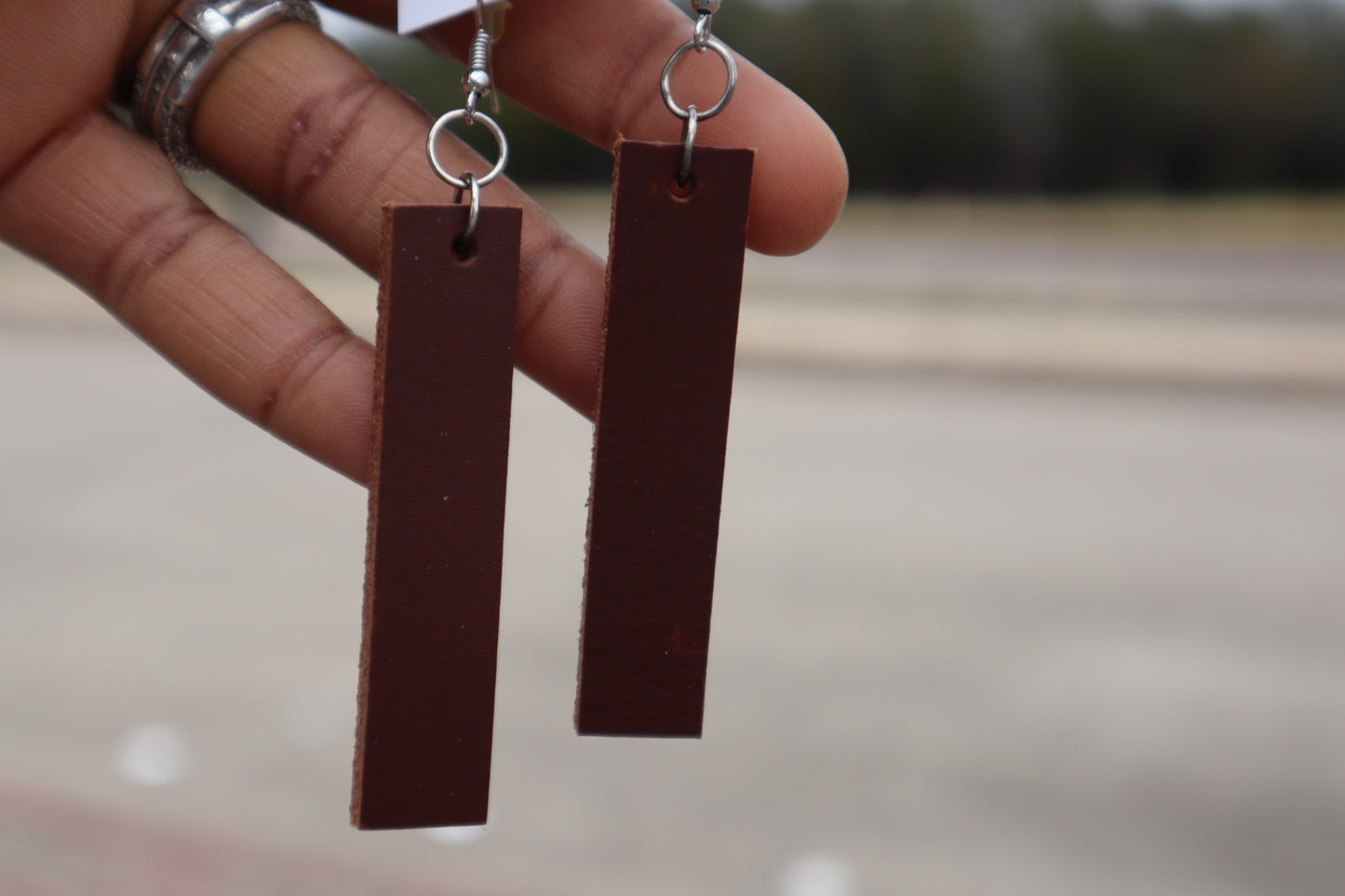 Leather Earrings