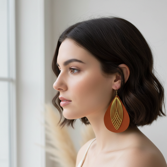 Leather Earrings