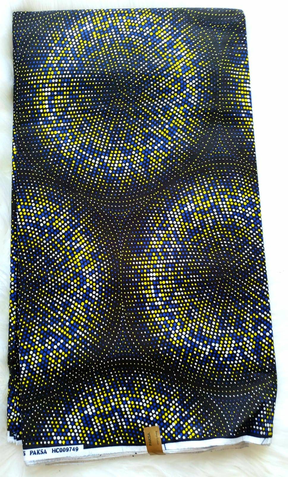 Ankara Fabric, Multicolor ankara, sewing, wall art, handbags, African fabric wax.