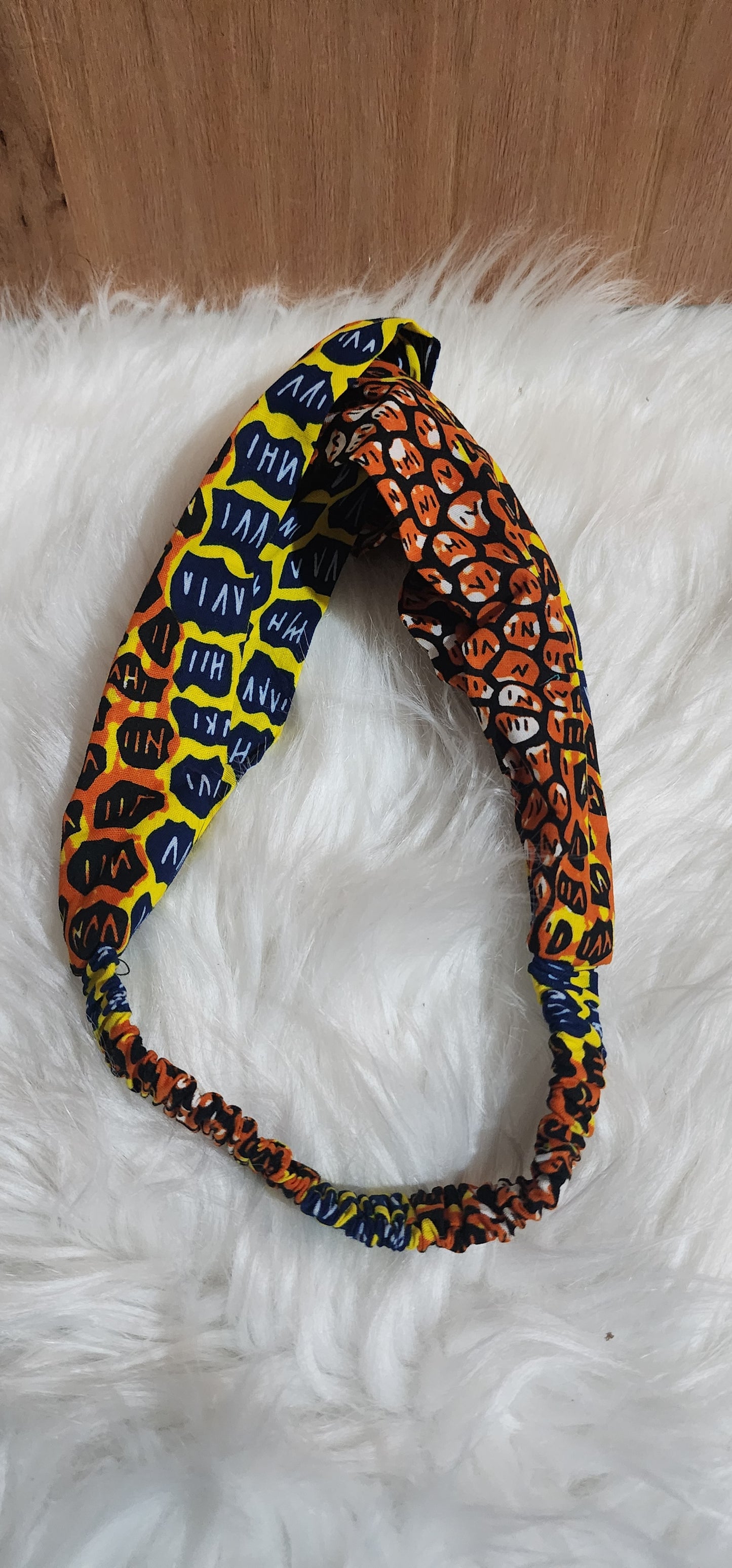 African Print Fabric Headband