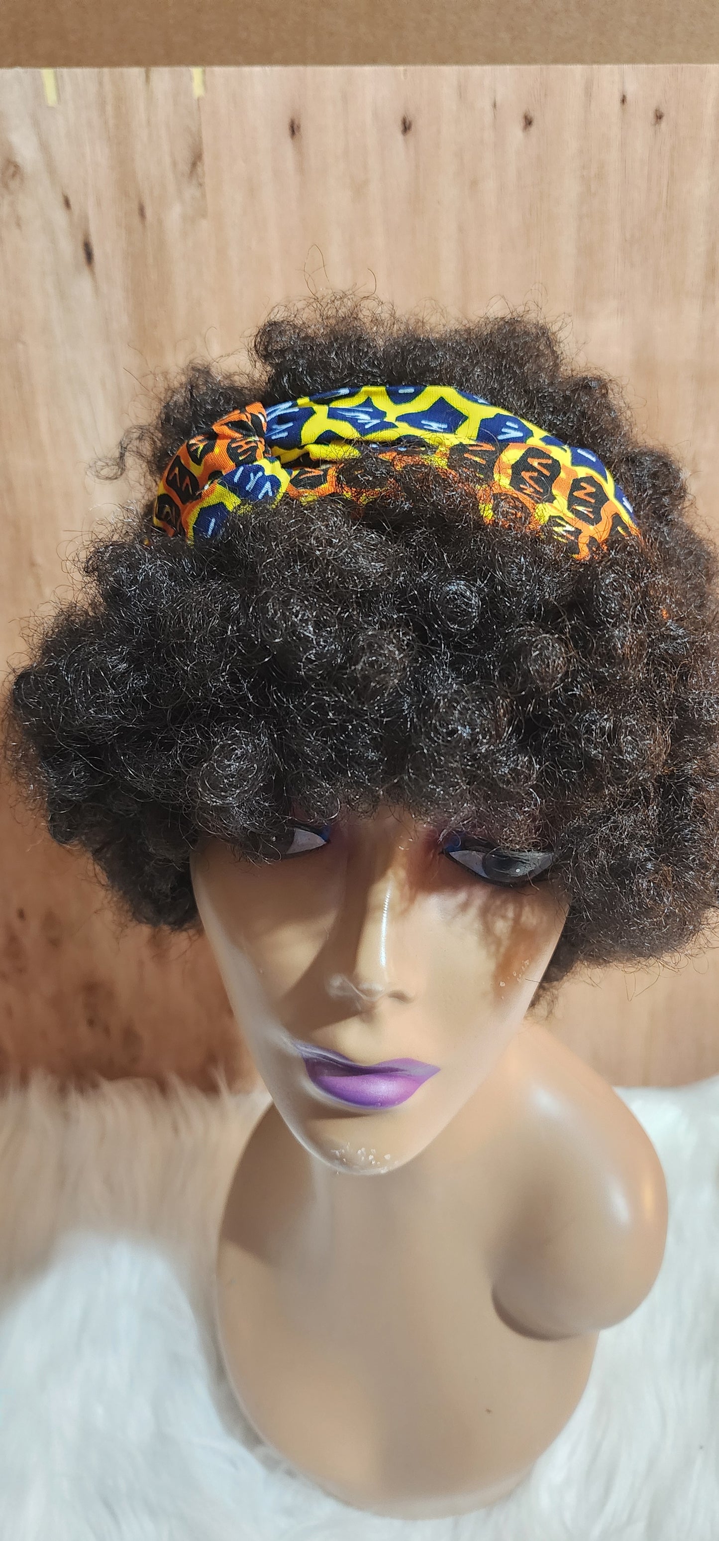 African Print Fabric Headband