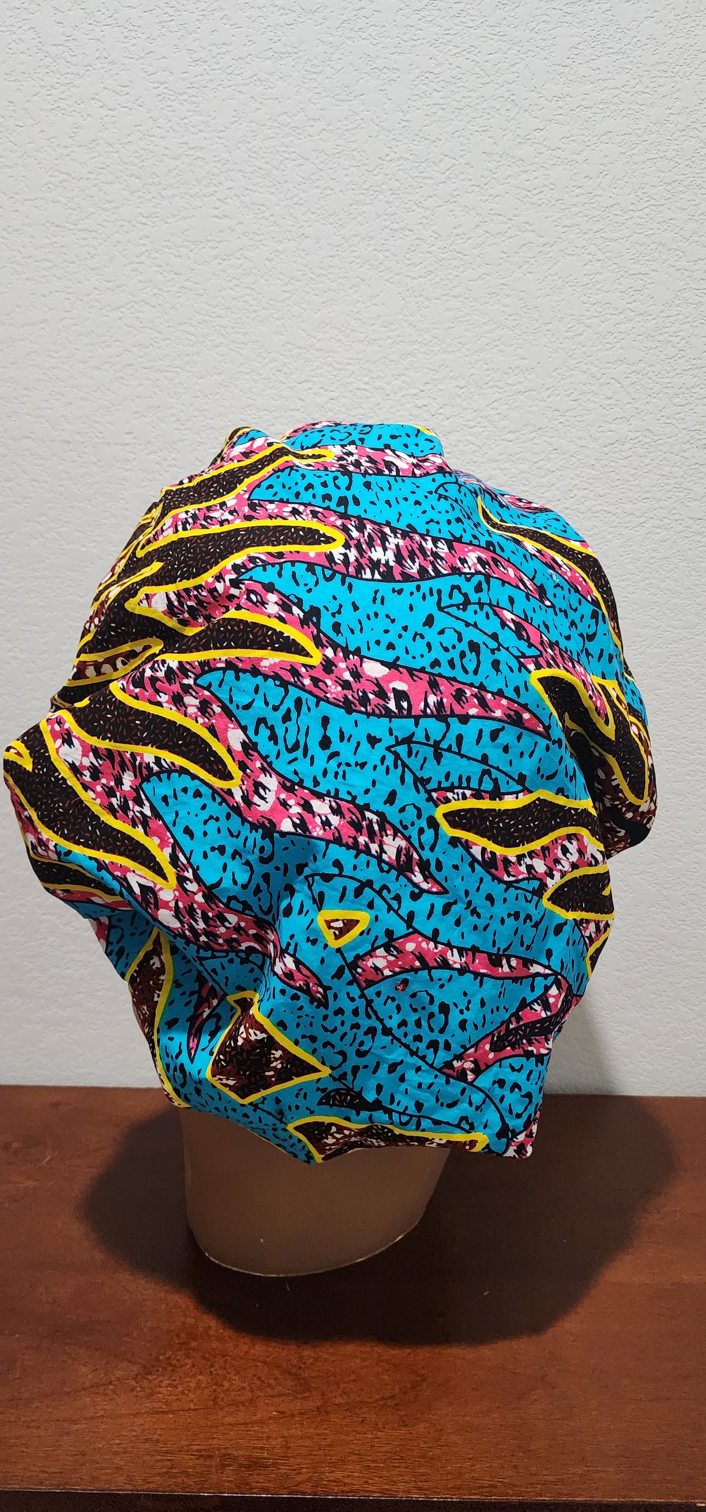 Electric Wave Ankara Bonnet