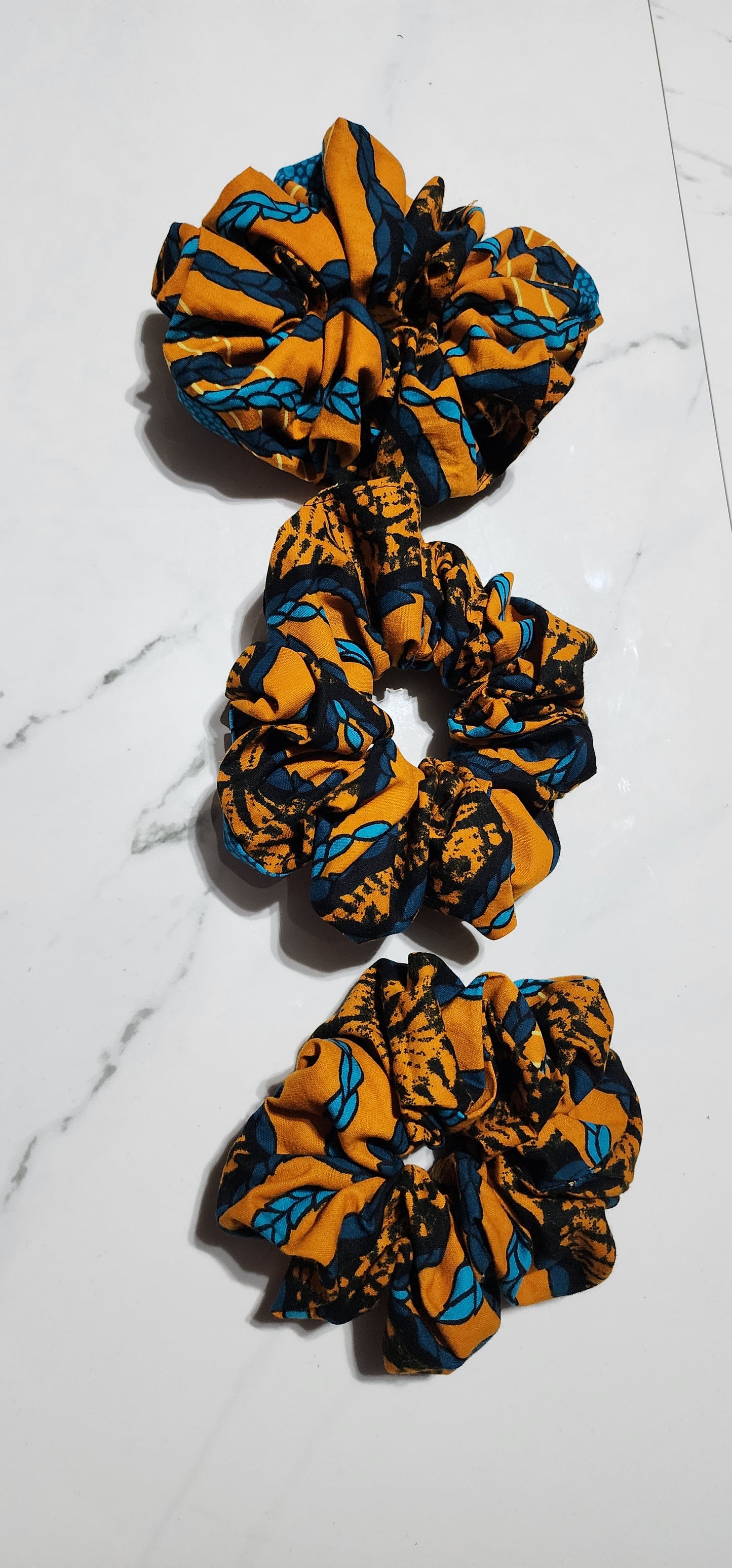 Ankara(African print) Scrunchies