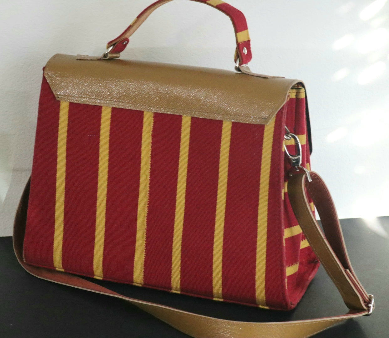 Hand Woven Kente Briefcase Bag
