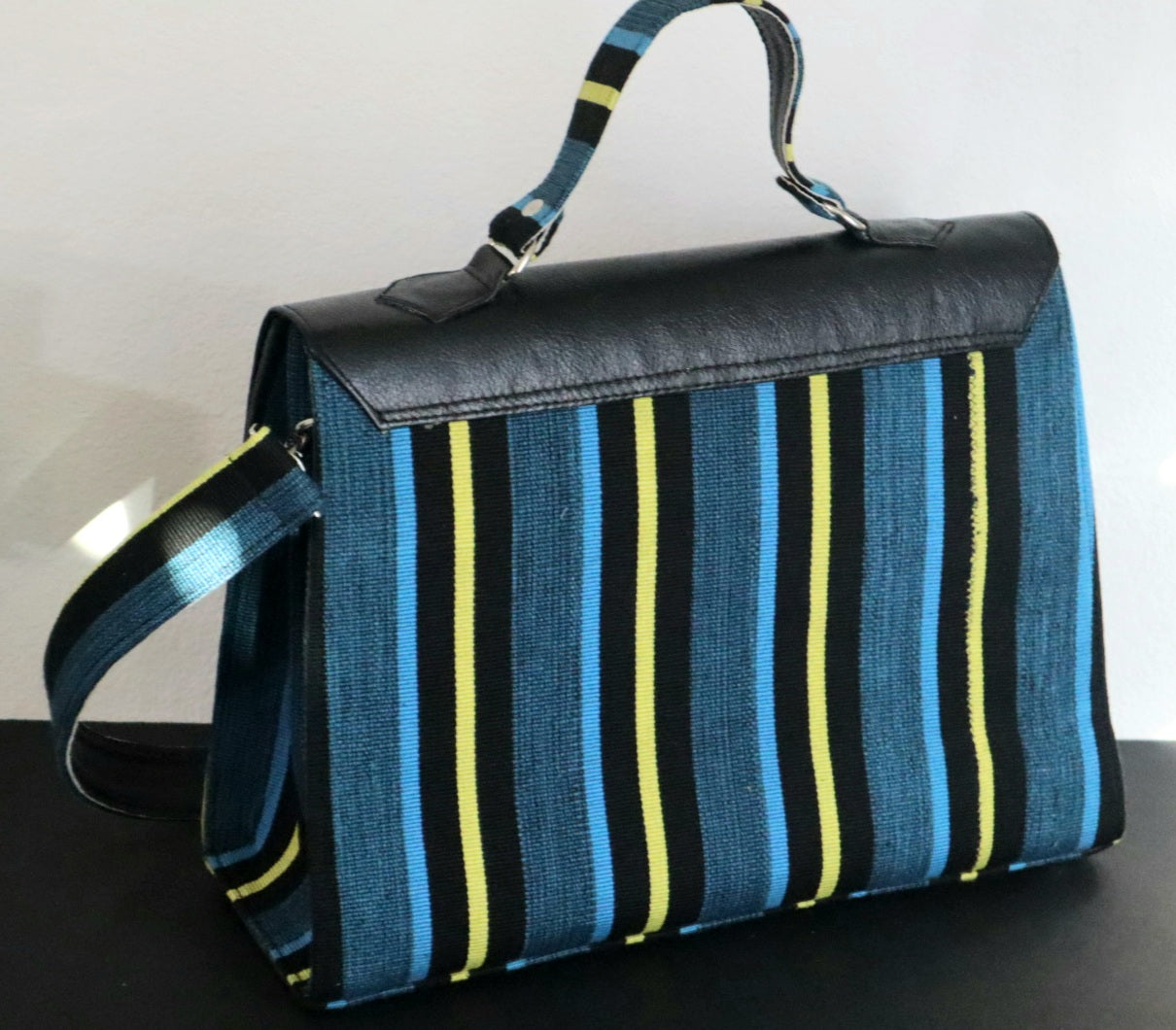 Hand Woven Kente Briefcase Bag