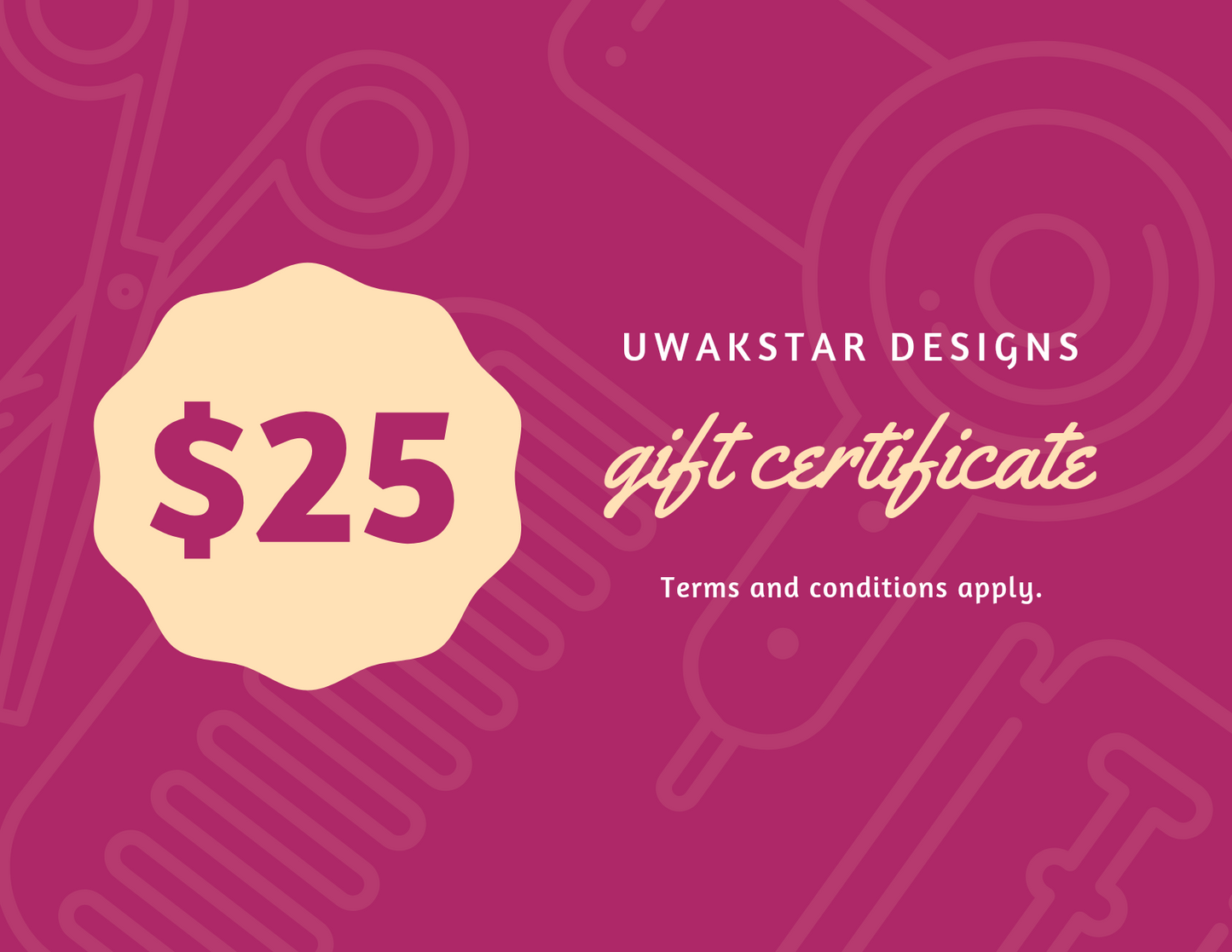 Uwakstar Designs eGift Card