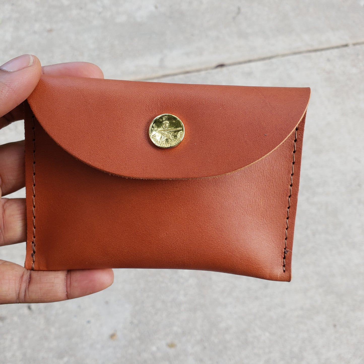 Leather Minimalist Card Wallet