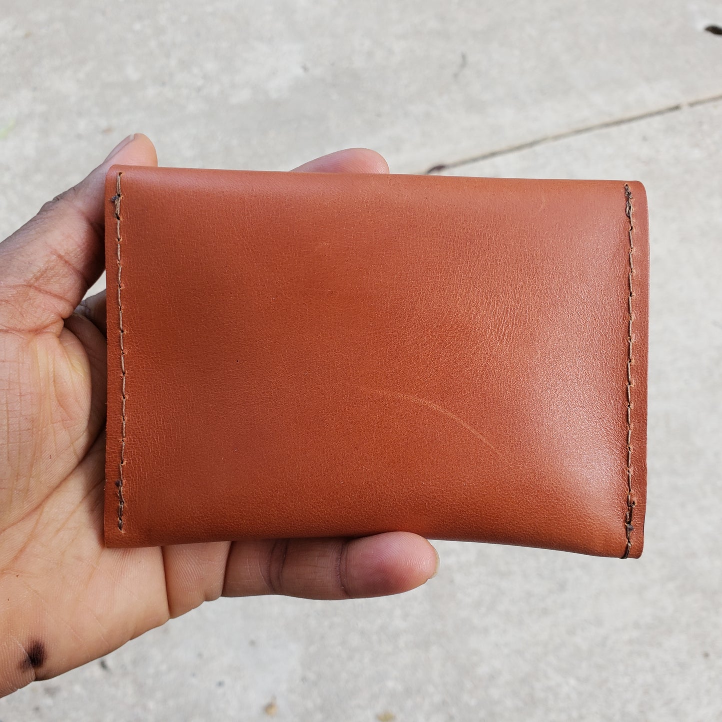 Leather Minimalist Card Wallet