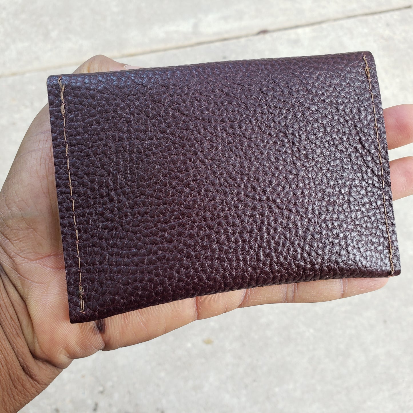 Leather Minimalist Card Wallet