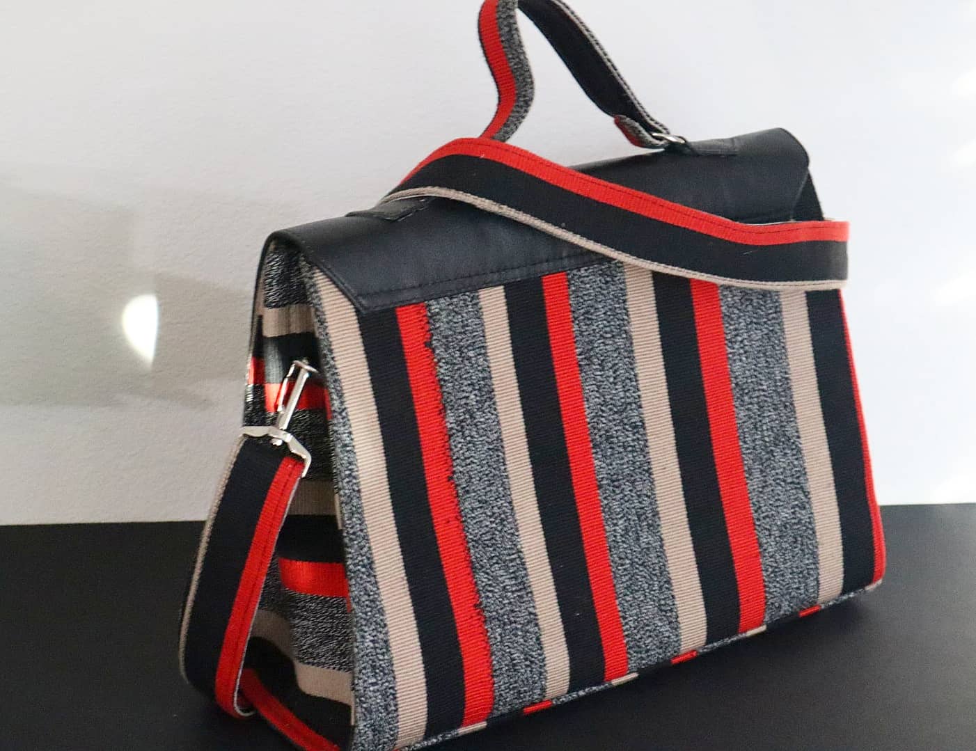 Hand Woven Kente Briefcase Bag