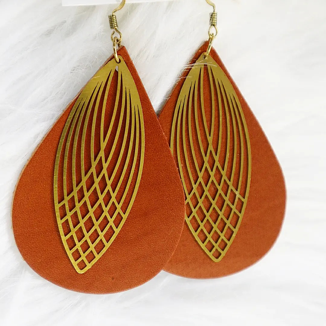 Leather Earrings